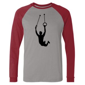 Long Sleeve Jersey Baseball Tee Thumbnail