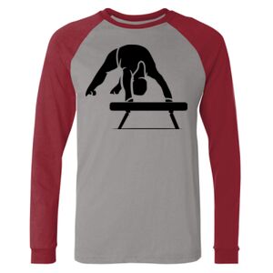 Long Sleeve Jersey Baseball Tee Thumbnail