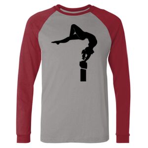 Long Sleeve Jersey Baseball Tee Thumbnail