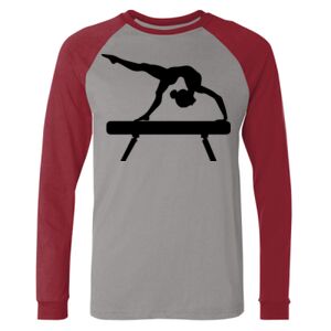 Long Sleeve Jersey Baseball Tee Thumbnail