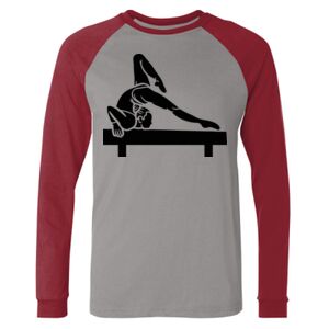 Long Sleeve Jersey Baseball Tee Thumbnail