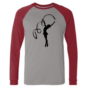 Long Sleeve Jersey Baseball Tee Thumbnail