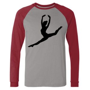 Long Sleeve Jersey Baseball Tee Thumbnail