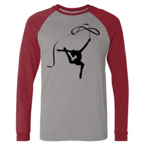 Long Sleeve Jersey Baseball Tee Thumbnail