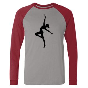 Long Sleeve Jersey Baseball Tee Thumbnail