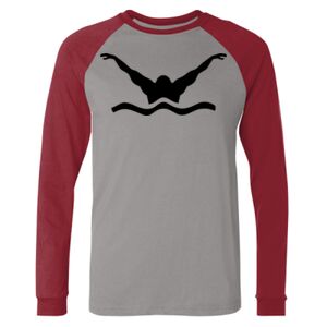 Long Sleeve Jersey Baseball Tee Thumbnail