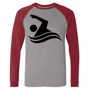 Long Sleeve Jersey Baseball Tee Thumbnail