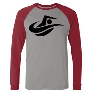 Long Sleeve Jersey Baseball Tee Thumbnail