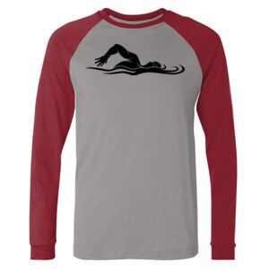 Long Sleeve Jersey Baseball Tee Thumbnail