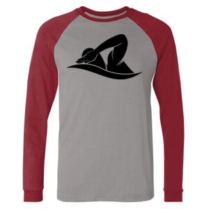 Long Sleeve Jersey Baseball Tee Thumbnail