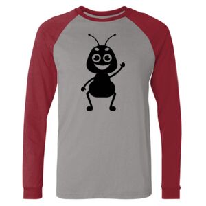 Long Sleeve Jersey Baseball Tee Thumbnail
