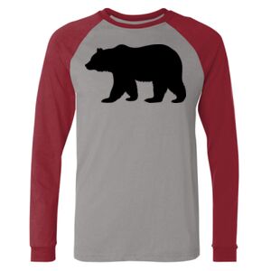 Long Sleeve Jersey Baseball Tee Thumbnail