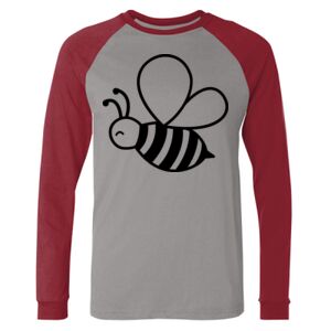 Long Sleeve Jersey Baseball Tee Thumbnail