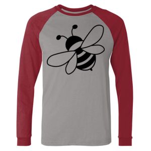 Long Sleeve Jersey Baseball Tee Thumbnail