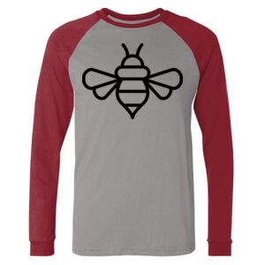 Long Sleeve Jersey Baseball Tee Thumbnail