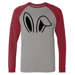 Long Sleeve Jersey Baseball Tee Thumbnail