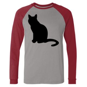 Long Sleeve Jersey Baseball Tee Thumbnail