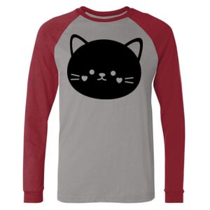 Long Sleeve Jersey Baseball Tee Thumbnail