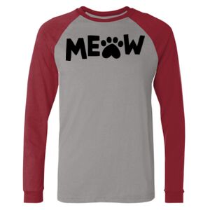 Long Sleeve Jersey Baseball Tee Thumbnail