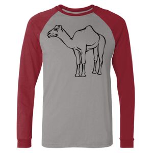 Long Sleeve Jersey Baseball Tee Thumbnail
