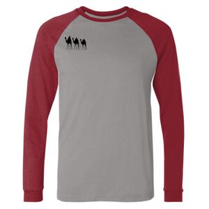 Long Sleeve Jersey Baseball Tee Thumbnail
