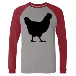 Long Sleeve Jersey Baseball Tee Thumbnail