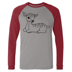 Long Sleeve Jersey Baseball Tee Thumbnail