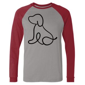 Long Sleeve Jersey Baseball Tee Thumbnail