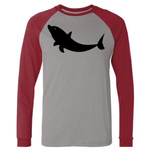 Long Sleeve Jersey Baseball Tee Thumbnail