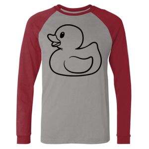 Long Sleeve Jersey Baseball Tee Thumbnail