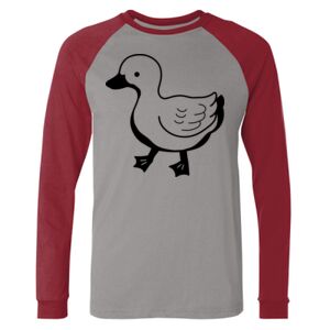 Long Sleeve Jersey Baseball Tee Thumbnail