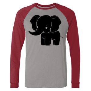 Long Sleeve Jersey Baseball Tee Thumbnail