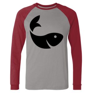 Long Sleeve Jersey Baseball Tee Thumbnail
