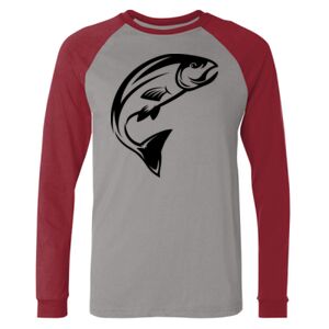 Long Sleeve Jersey Baseball Tee Thumbnail