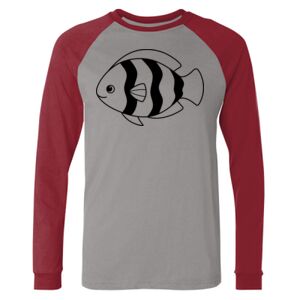 Long Sleeve Jersey Baseball Tee Thumbnail