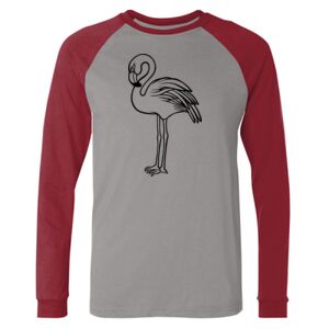 Long Sleeve Jersey Baseball Tee Thumbnail