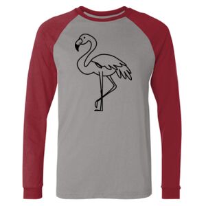 Long Sleeve Jersey Baseball Tee Thumbnail