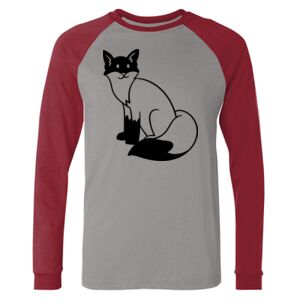 Long Sleeve Jersey Baseball Tee Thumbnail