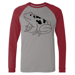 Long Sleeve Jersey Baseball Tee Thumbnail