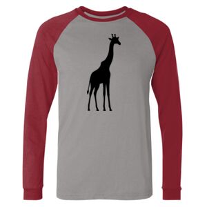 Long Sleeve Jersey Baseball Tee Thumbnail