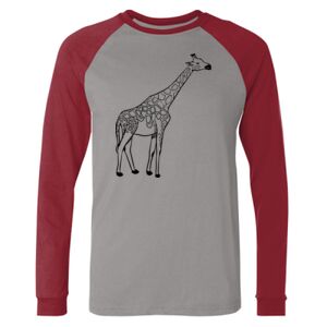 Long Sleeve Jersey Baseball Tee Thumbnail