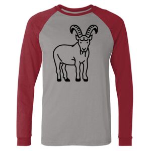 Long Sleeve Jersey Baseball Tee Thumbnail