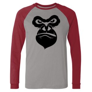 Long Sleeve Jersey Baseball Tee Thumbnail