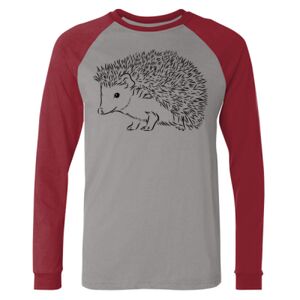 Long Sleeve Jersey Baseball Tee Thumbnail