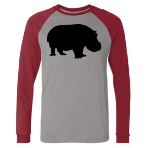 Long Sleeve Jersey Baseball Tee Thumbnail