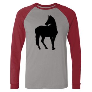 Long Sleeve Jersey Baseball Tee Thumbnail
