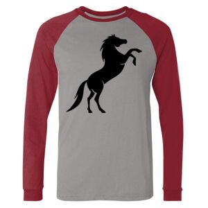Long Sleeve Jersey Baseball Tee Thumbnail