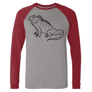 Long Sleeve Jersey Baseball Tee Thumbnail