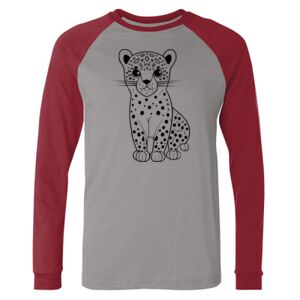 Long Sleeve Jersey Baseball Tee Thumbnail