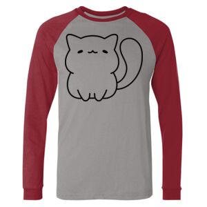 Long Sleeve Jersey Baseball Tee Thumbnail